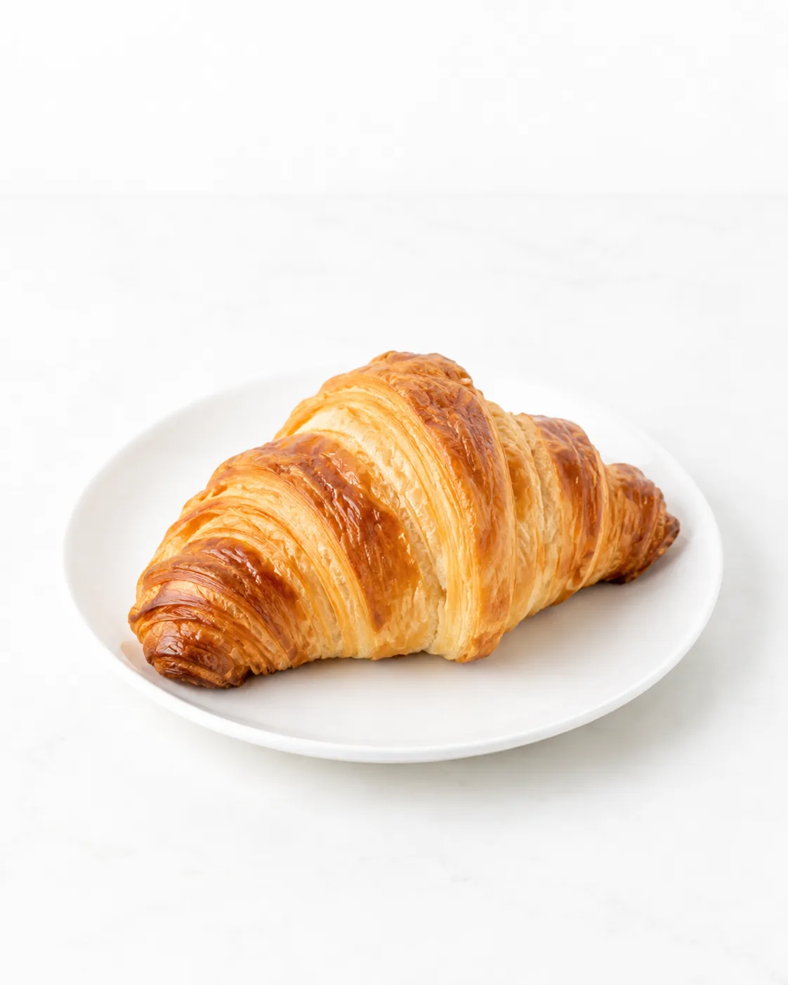 Máslový croissant